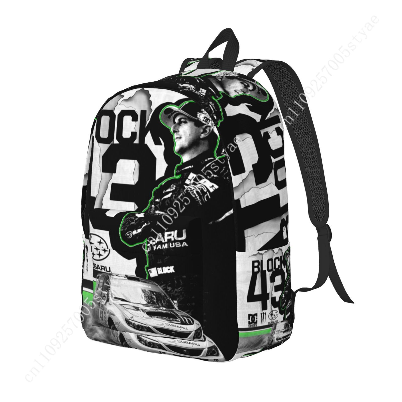 Ken Block 43 Custom Canvas Lig - Canvas Backpack Casual review and price