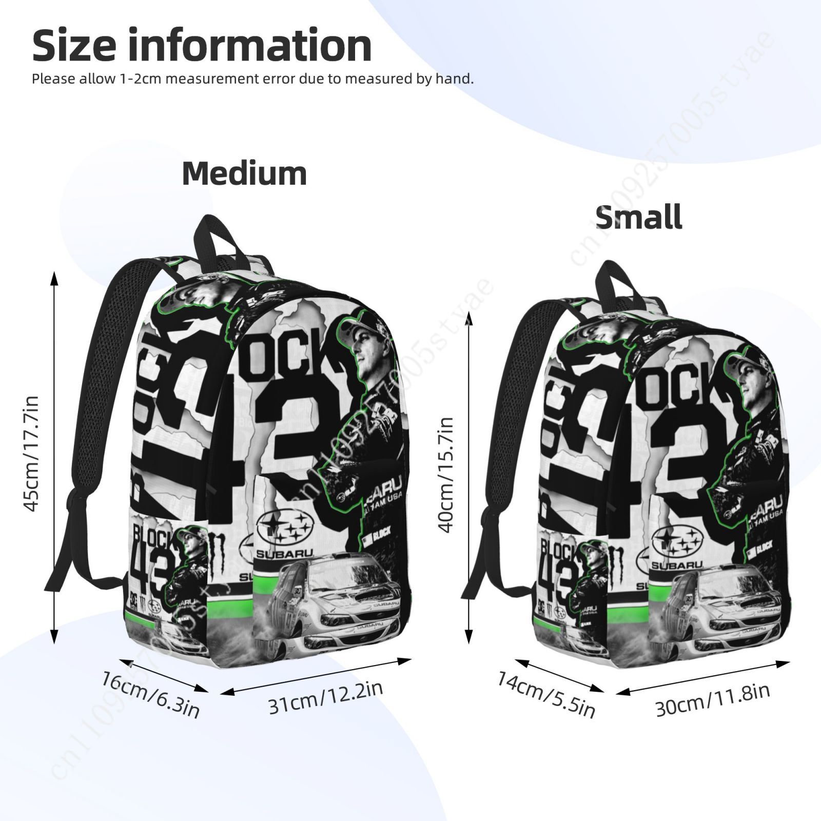 Ken Block 43 Custom Canvas Lig - Canvas Backpack Casual review and price
